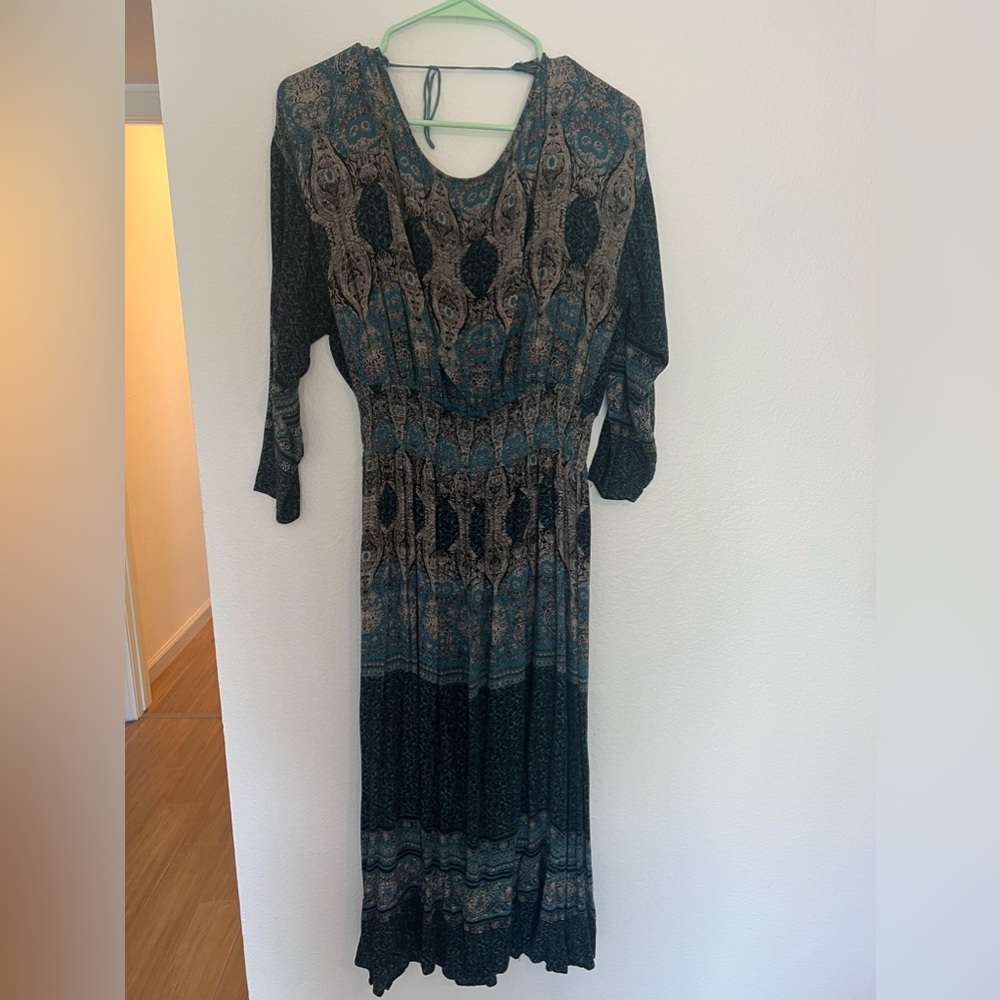 Vintage Free People Midi Dress